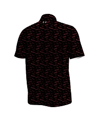 Under Armour Men's Wisconsin Badgers Gameday ArmourFuse Polo Shirt
