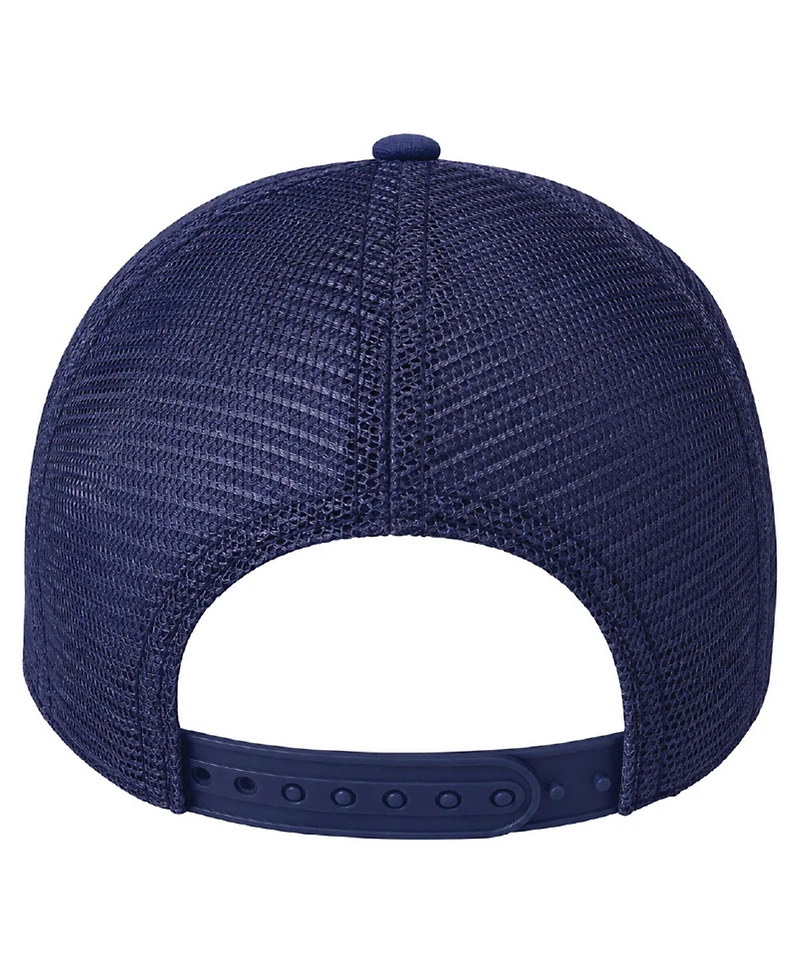 Under Armour Men's and Women's Navy Notre Dame Fighting Irish Shamrock Series Washed Cotton Performance Adjustable Trucker Hat