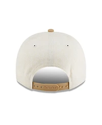 New Era Men's Cream Dallas Cowboys Herringbone 9FIFTY A-Frame Snapback Hat
