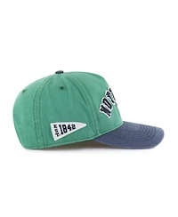 47 Brand Men's and Women's Green/Navy Notre Dame Fighting Irish Well-Worn Calderwood Hitch Adjustable Hat