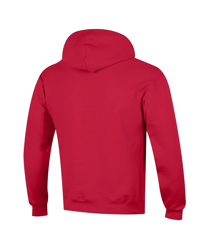 Champion Men's Red Carolina Hurricanes Powerblend Hoodie