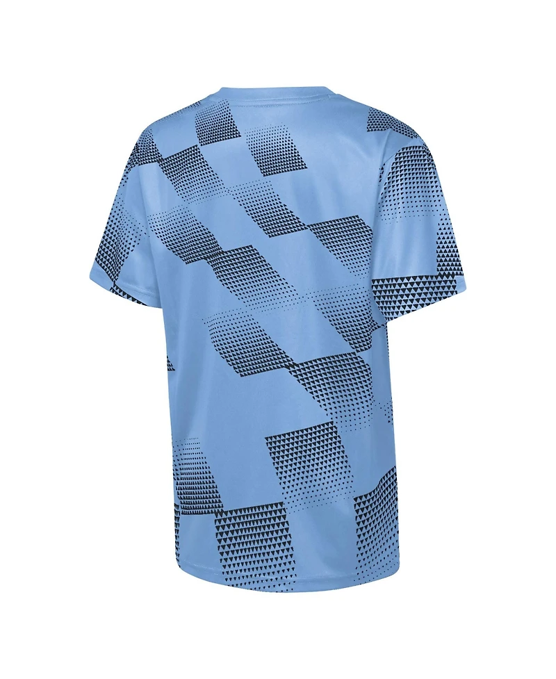 Outerstuff Big Boys and Girls Light Blue Minnesota United Fc Sheer Thrill T-Shirt