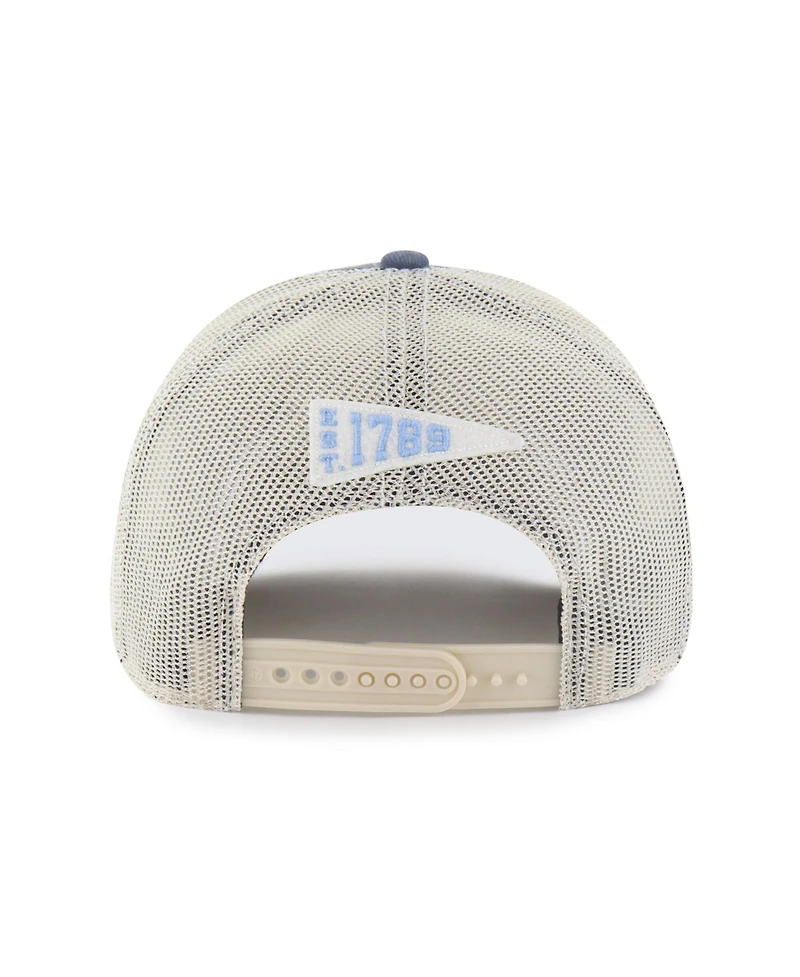 47 Brand Men's and Women's Navy North Carolina Tar Heels Egremont Well-Worn Adjustable Trucker Hat