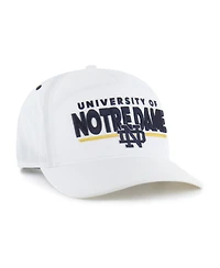 47 Brand Men's and Women's White Notre Dame Fighting Irish brrr° Expressway Hitch Adjustable Hat