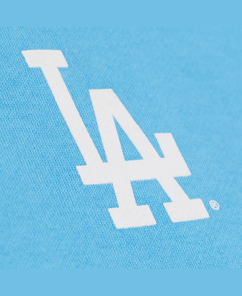 Mitchell & Ness Men's Light Blue Los Angeles Dodgers Insignia Fleece Sweatshirt