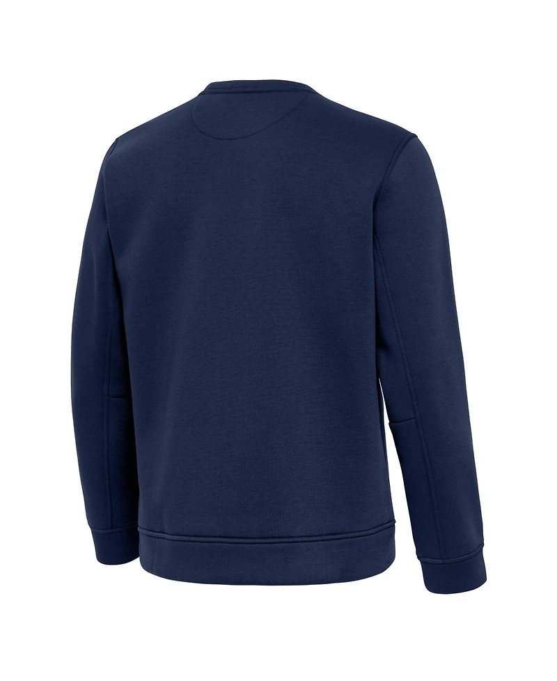 Antigua Men's Navy Chicago Bears Relevant Lightweight Pullover Sweatshirt