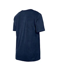 New Era Men's Navy Minnesota Timberwolves Throwback Vintage Boxy Mineral Wash T-Shirt