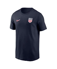 Nike Men's Navy Usmnt Crest Legend Dri-fit T-Shirt