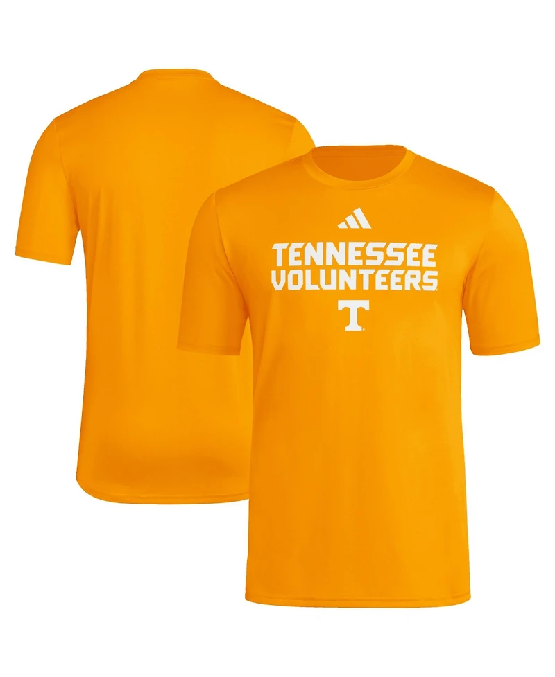 Adidas Men's Tennessee Volunteers Wordmark Poly T-Shirt