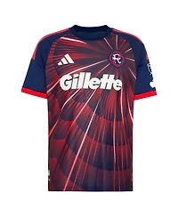 Adidas Men's Carles Gil Blue New England Revolution 2026 Independence Day On-Field Authentic Patch Jersey