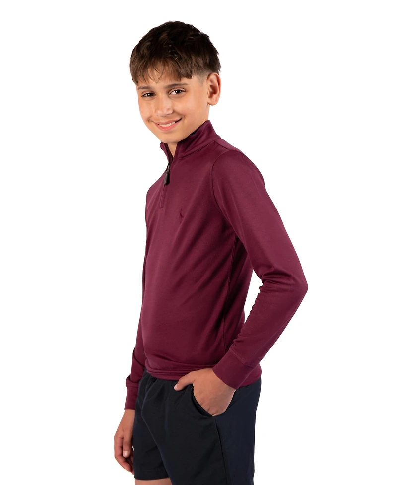 TailorByrd Modal Quarter Zip