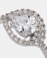 Lauren Ralph Lauren Cubic Zirconia Pear-Shape Orbital Statement Ring