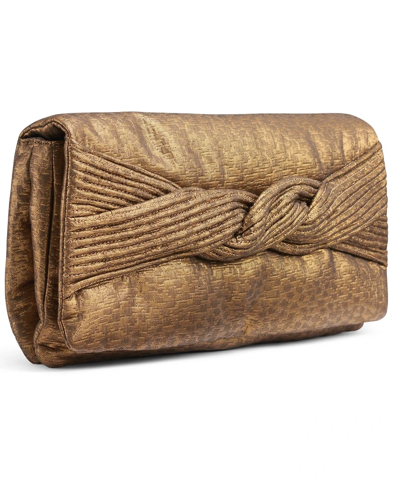 Donna Karan New York Grenadine Large Clutch Handbag