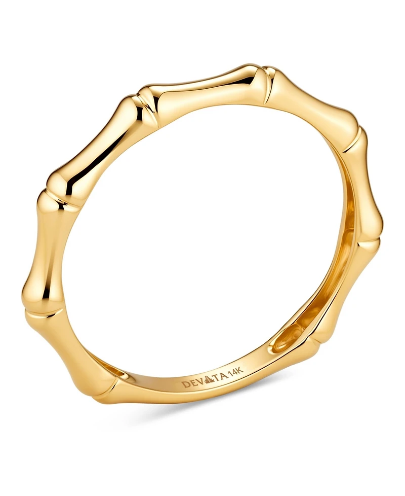 Devata Band Ring 14K Gold
