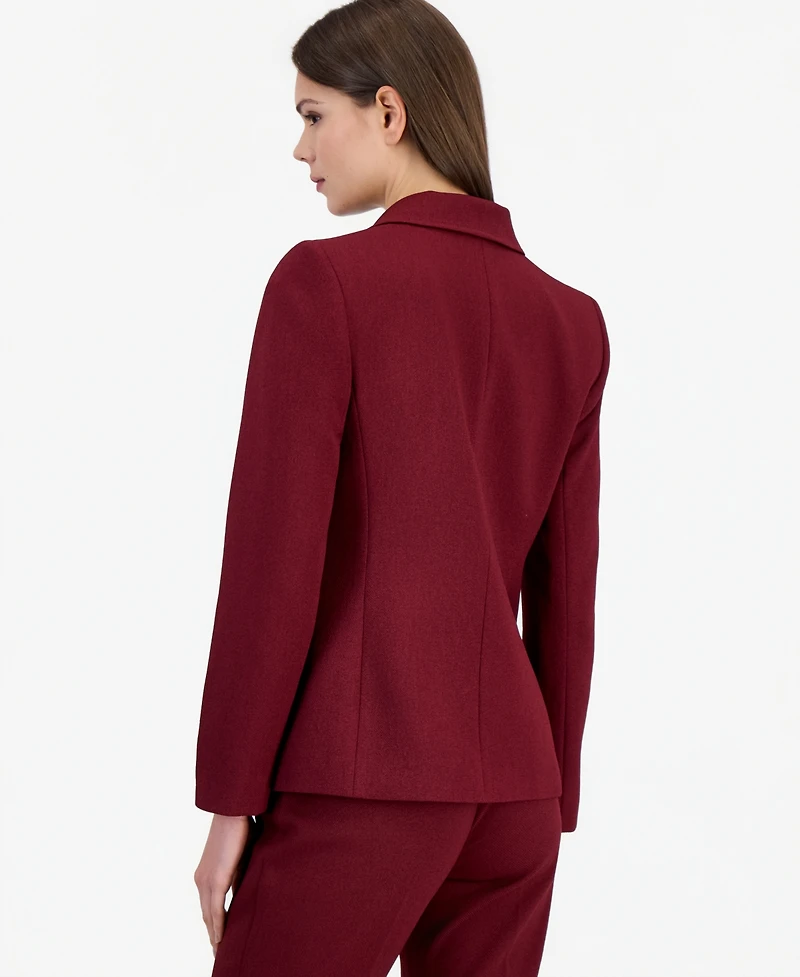 Tahari Asl Women's One Button Peak Lapel Blazer