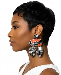 Swanky Designs Quinn Modern Statement Earrings