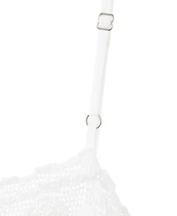 Mango Women's Crochet Scalloped-Hem Sundress