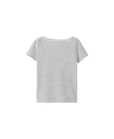 Mango Women's Short-Sleeved Fine-Knit Sweater