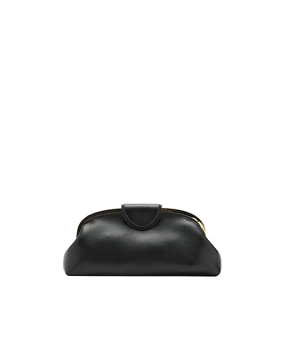 Mango Women's Metal Detail Clutch Bag