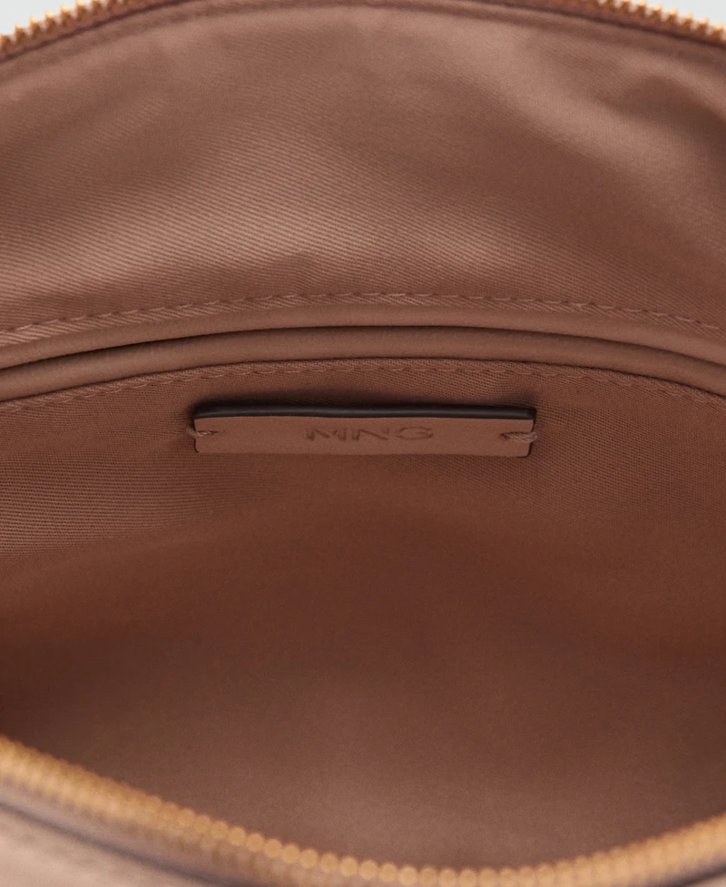 Mango Women's Large Buckle Bowling Bag
