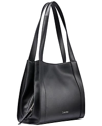 Calvin Klein Masie Magnetic Snap Medium Tote Handbag