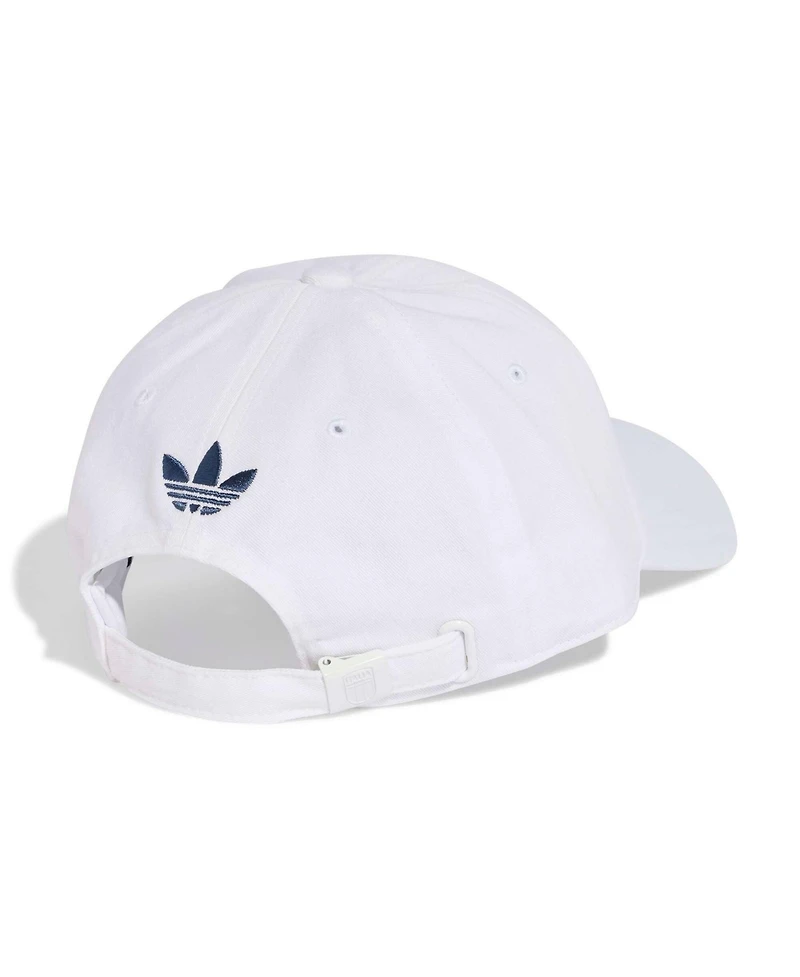 Adidas Men's and Women's White Italy National Team Dad Adjustable Hat
