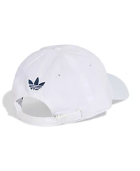 Adidas Men's and Women's White Italy National Team Dad Adjustable Hat
