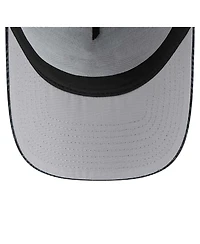 New Era Men's Black Athletics 9FORTY A-Frame Trucker Adjustable Hat