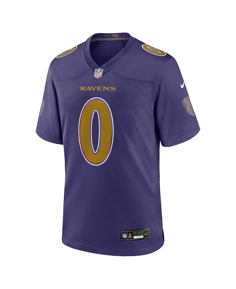 Nike Men's Roquan Smith Purple Baltimore Ravens Alternate Game Jersey