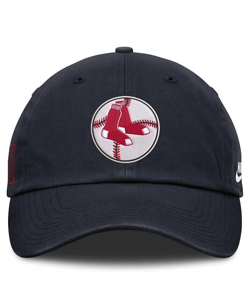 Nike Men's Navy Boston Red Sox Cooperstown Club Adjustable Hat