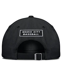Nike Men's Black Miami Marlins Primetime Club Adjustable Hat