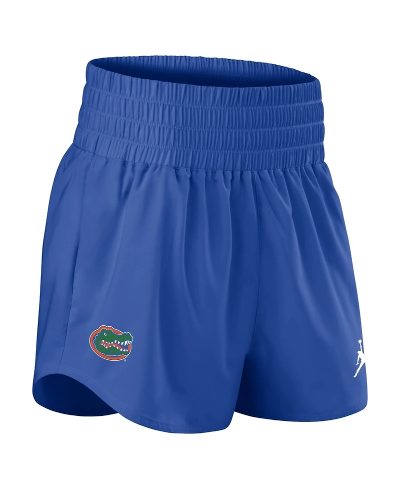 Jordan Women's Royal Florida Gators Performance One Dri-fit High-Rise Shorts