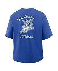 Nike Women's Royal Kentucky Wildcats Legacy Pocket Boxy T-Shirt