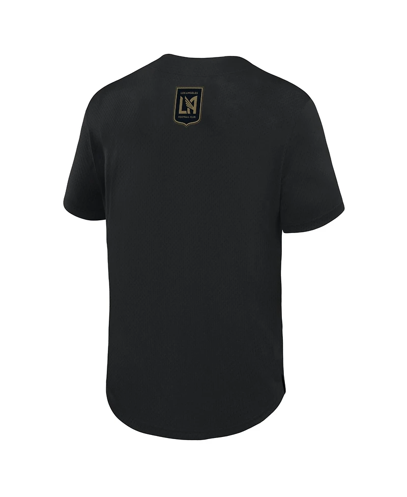 Fanatics Men's Black Lafc Maximum Intensity Button-Up Jersey