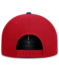 Nike Men's Red/Royal Philadelphia Phillies Primetime Pro Dri-fit Snapback Hat
