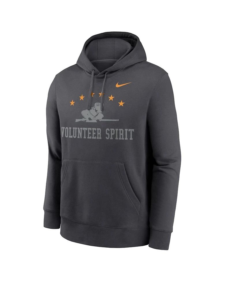 Nike Men's Smokey Gray Tennessee Volunteers Volunteer Spirit Hoodie