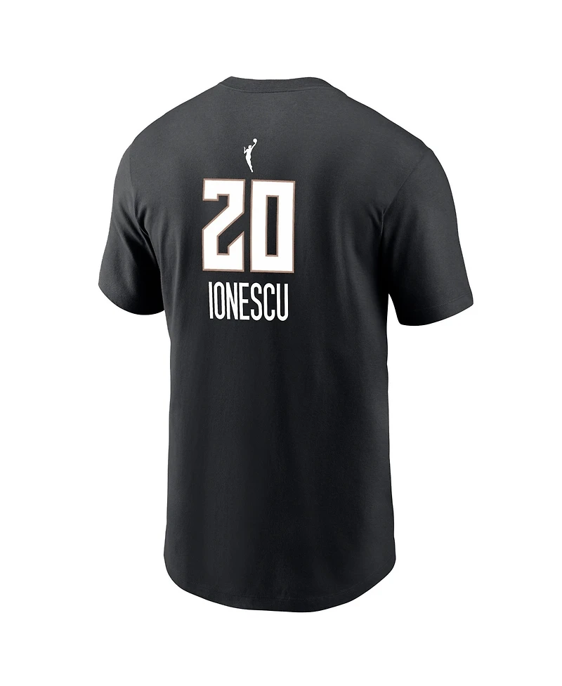 Nike Men's Sabrina Ionescu Black New York Liberty Name & Number T-Shirt