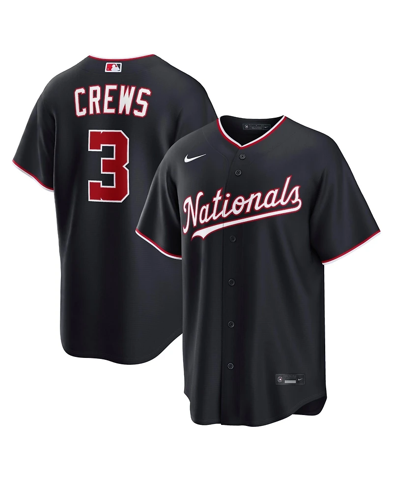 Nike Men's Dylan Crews Navy Washington Nationals Alternate Replica Jersey
