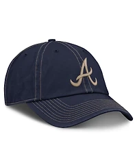 Nike Men's Navy Atlanta Braves Father's Day Club Adjustable Hat