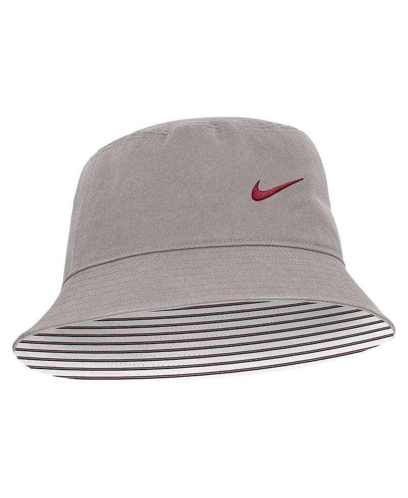 Nike Men's and Women's Gray Alabama Crimson Tide Primetime Apex Bucket Hat