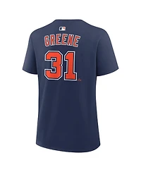 Nike Women's Riley Greene Navy Detroit Tigers Name & Number T-Shirt