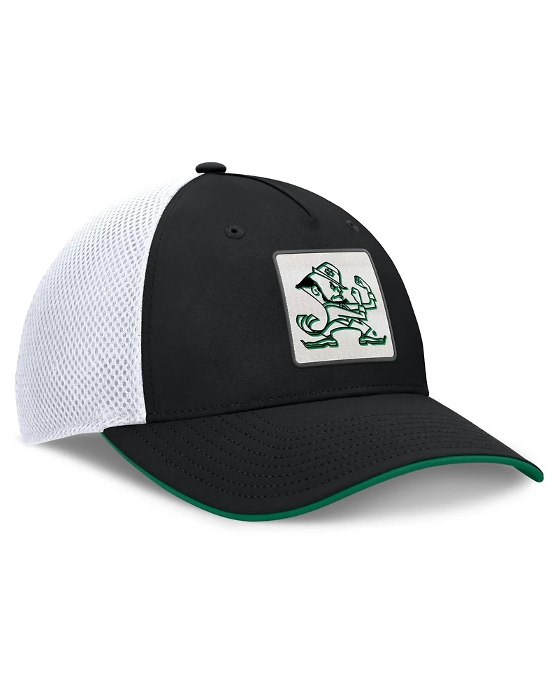 Fanatics Men's Black Notre Dame Fighting Irish 5-Panel Matter Flex Hat