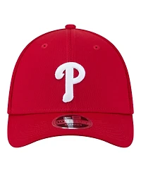 New Era Men's Red Philadelphia Phillies Dash 39THIRTY Flex Hat