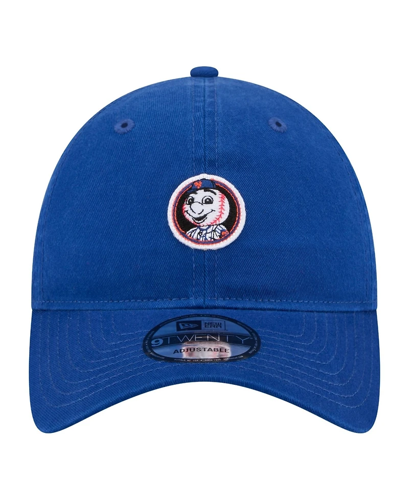 New Era Men's Royal New York Mets Mascot 9TWENTY Adjustable Hat