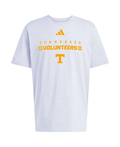 Adidas Men's Gray Tennessee Volunteers Checkered Fresh T-Shirt