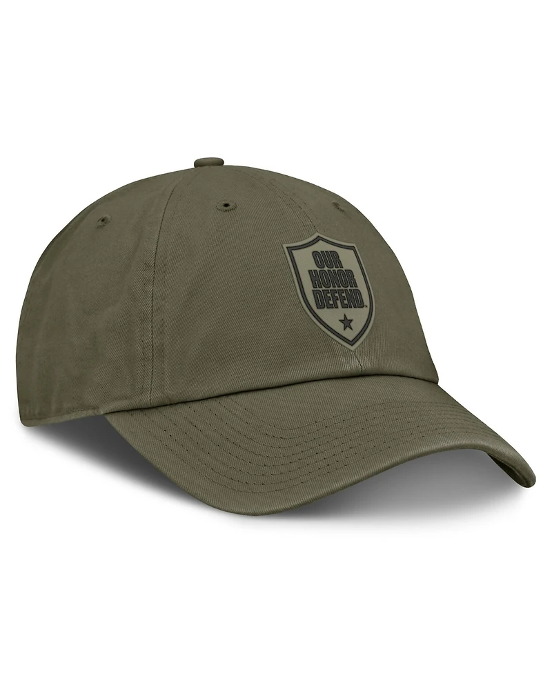 Nike Men's and Women's Olive Ohio State Buckeyes Primetime Club Adjustable Hat