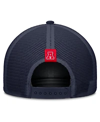 Nike Men's and Women's Beige/Navy Arizona Wildcats Legacy Rise Trucker Adjustable Hat