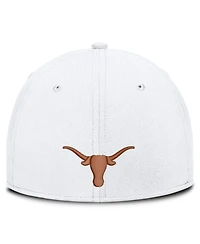 Nike Men's White Texas Longhorns Game Day Rise Swooshflex Hat
