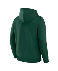 Fanatics Men's Green Athletics Lock-Up Legacy Hoodie