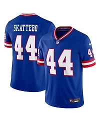 Nike Men's Cam Skattebo Royal New York Giants Legacy Vapor Untouchable Stitched Limited Jersey